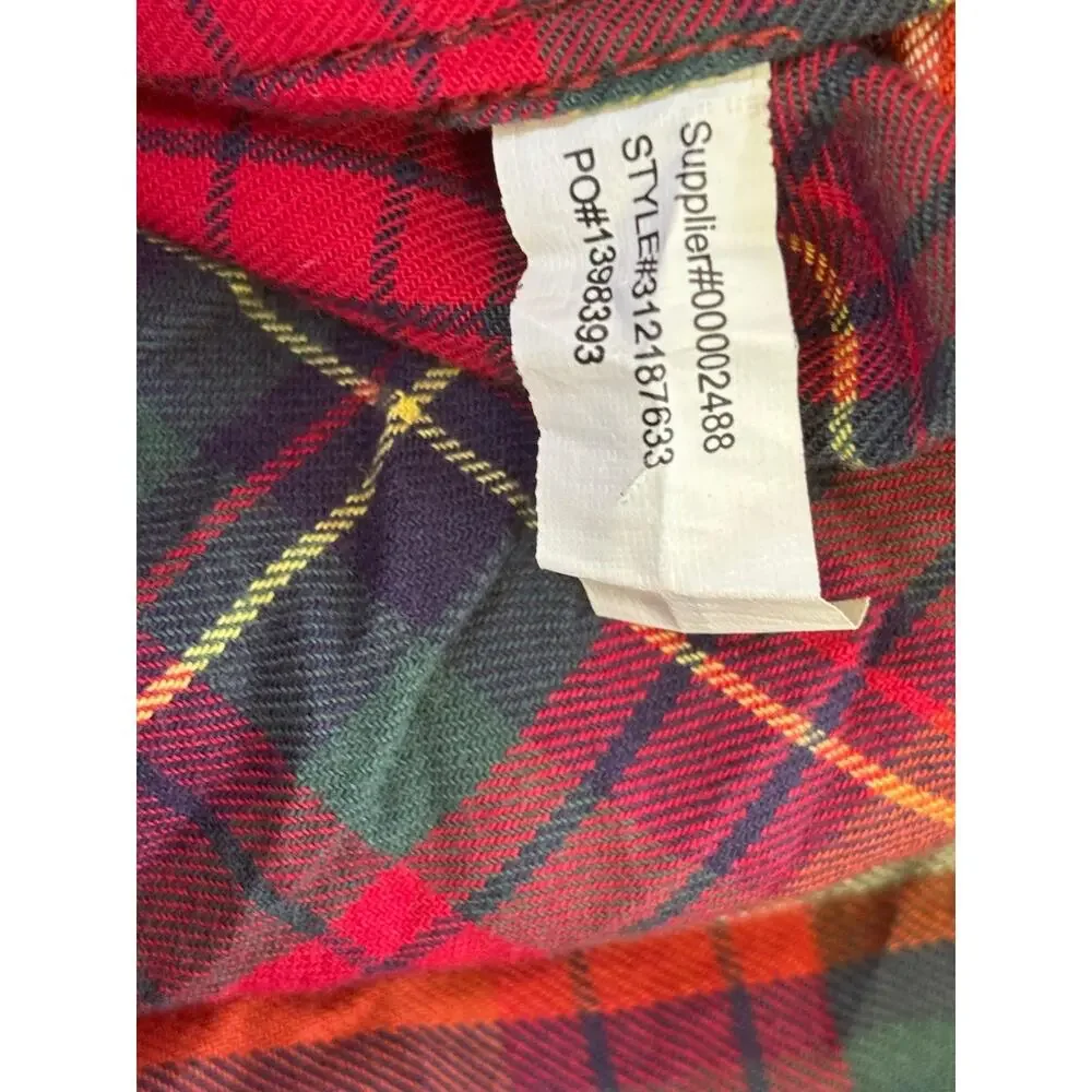 Ralph Lauren red lauren tartan